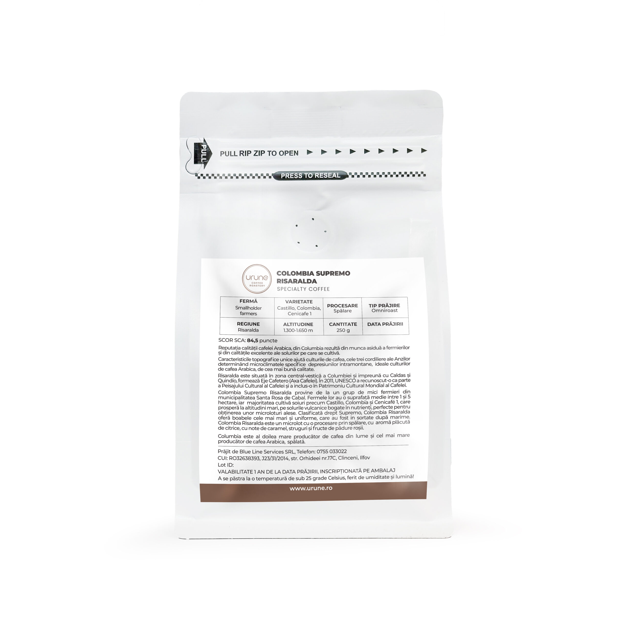 20260127-Urune-ColombiaSupremo-Risaralda-Mockup-250g-Spate